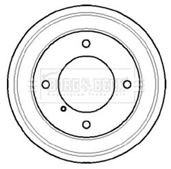 BORG & BECK Jarrurumpu BBR7057